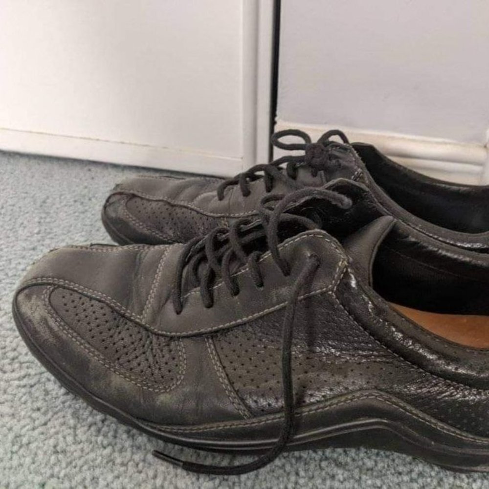 Cole Haan black leather oxfords 9